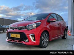 Kia Picanto - 1.0 T-GDI GT-Line | Leder | Stoel- & stuurverwarming | Navigatie | Carplay | Klimaatregeli