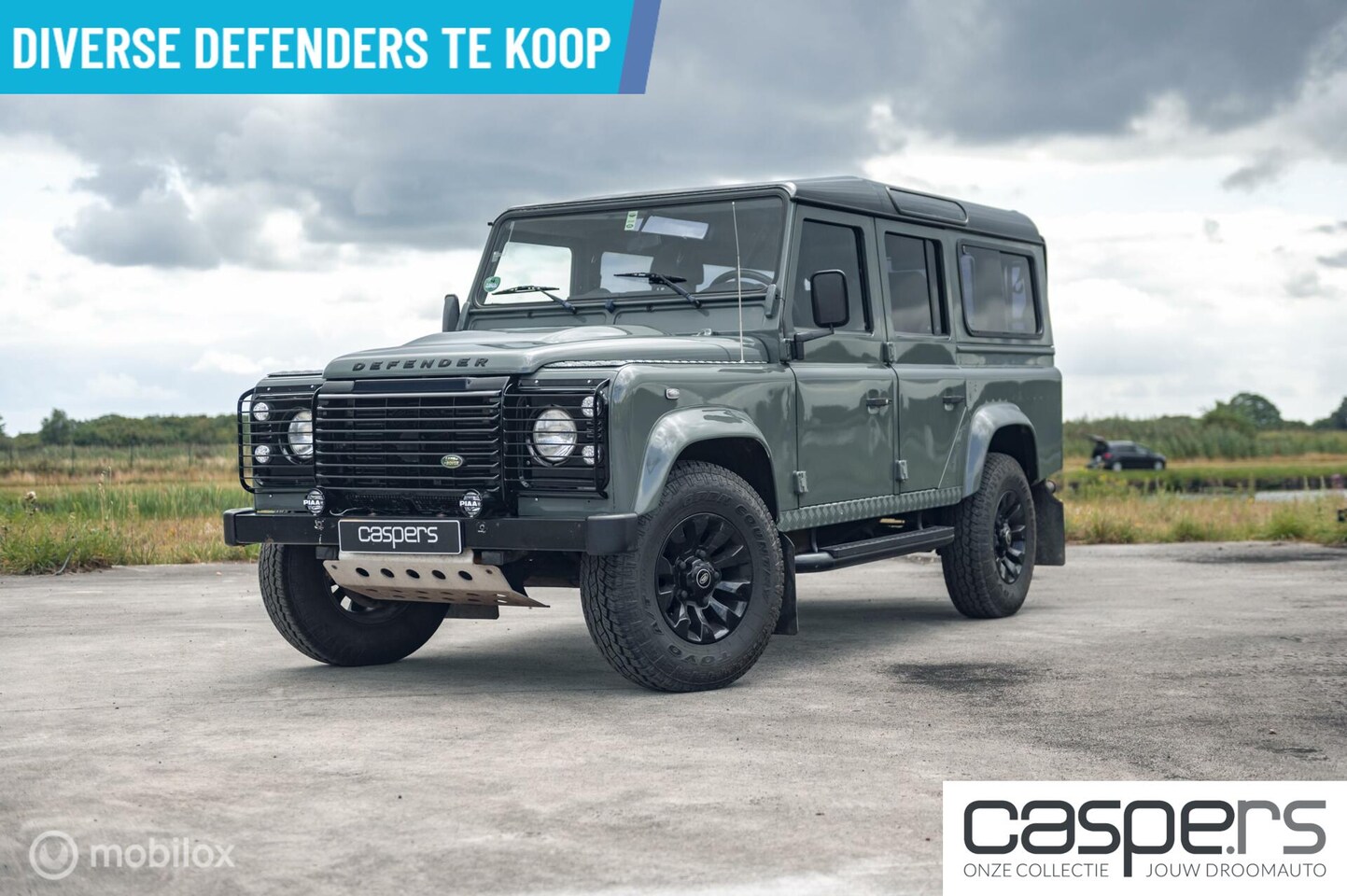 Land Rover Defender 110 - 110|Keswick Green|youngtimer - AutoWereld.nl