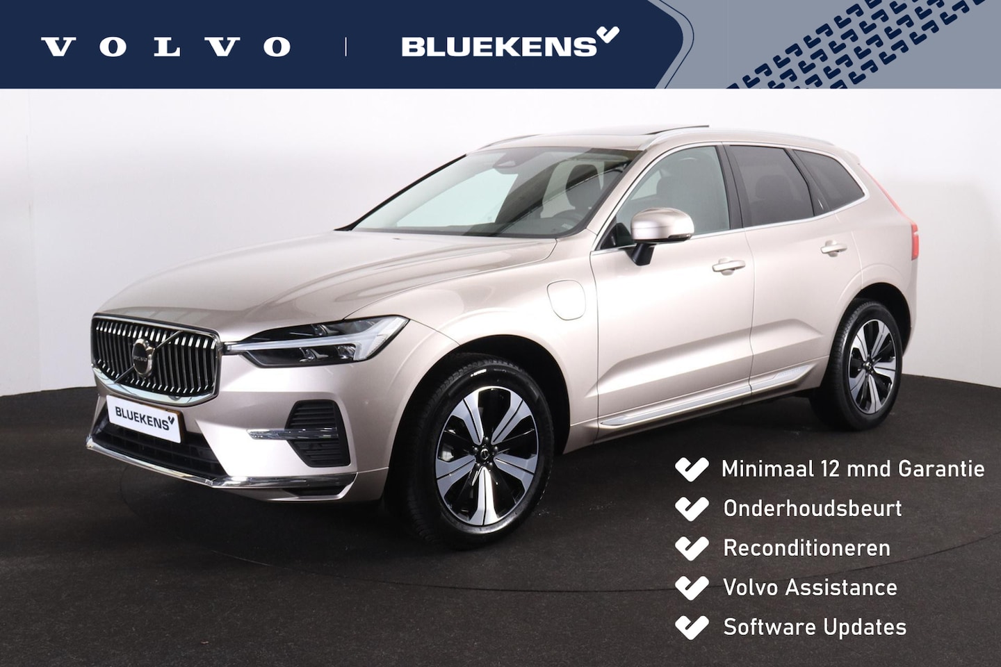 Volvo XC60 - T6 Plug-in hybrid AWD Essential Edition Bright - Panorama/schuifdak - IntelliSafe Assist & - AutoWereld.nl