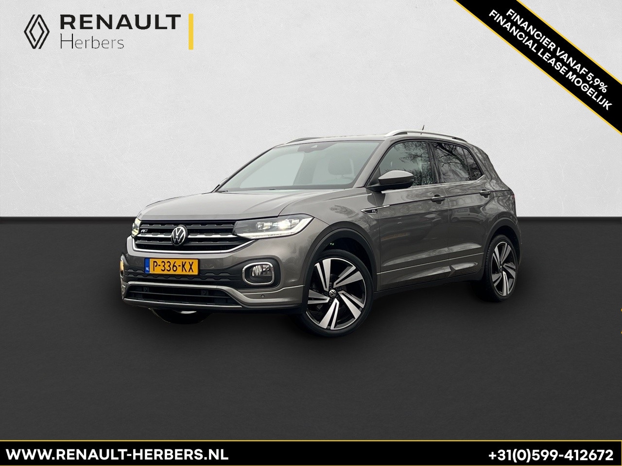 Volkswagen T-Cross - 1.0 TSI R-Line DSG / STOEL VERW. ADAPT. CRUISE / CAMERA / CLIMATE / VIRTUAL COCKPIT - AutoWereld.nl