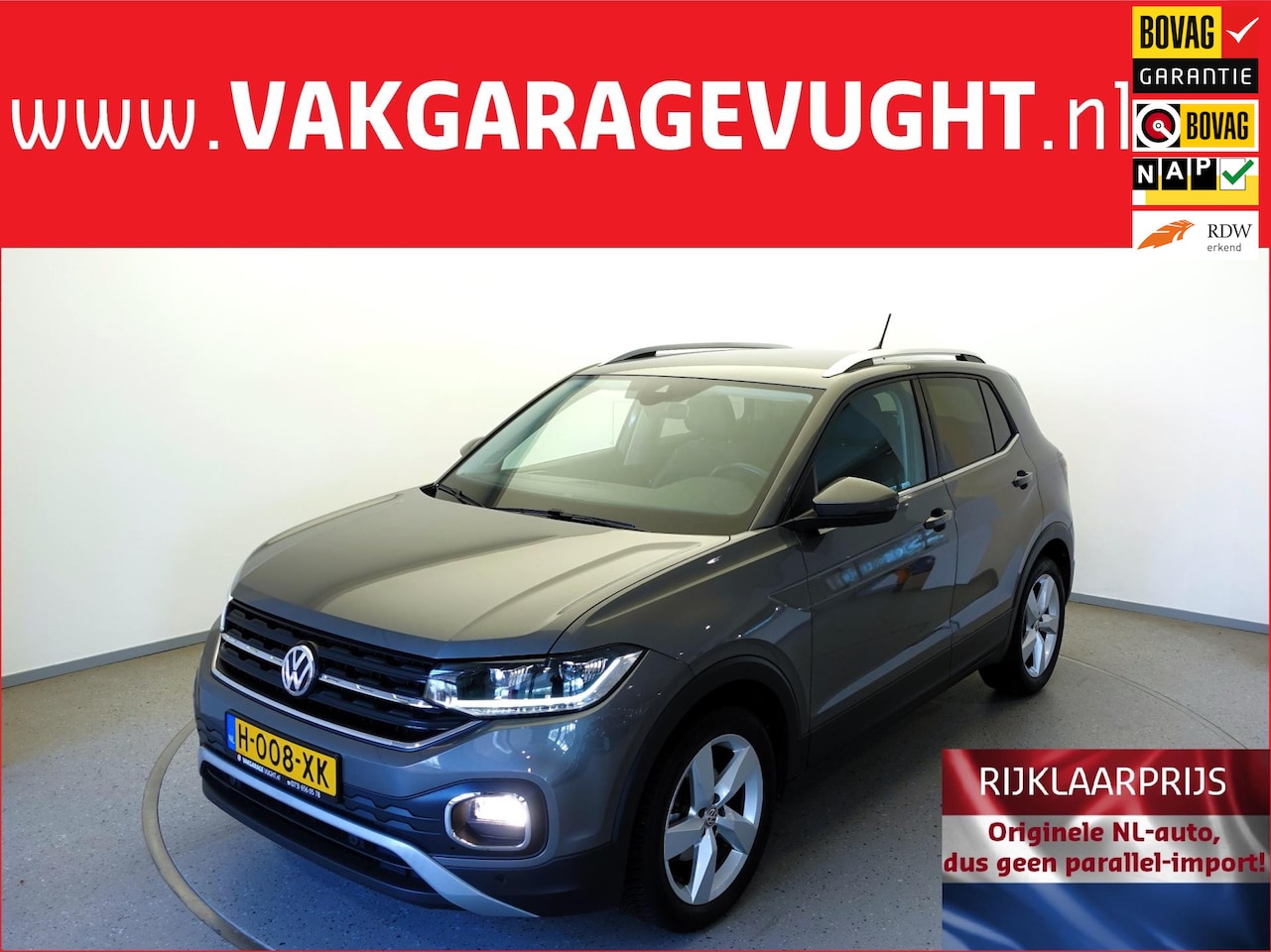 Volkswagen T-Cross - 1.0 TSi 116pk AUTOMAAT 39dkm! Style Executive Advance - AutoWereld.nl