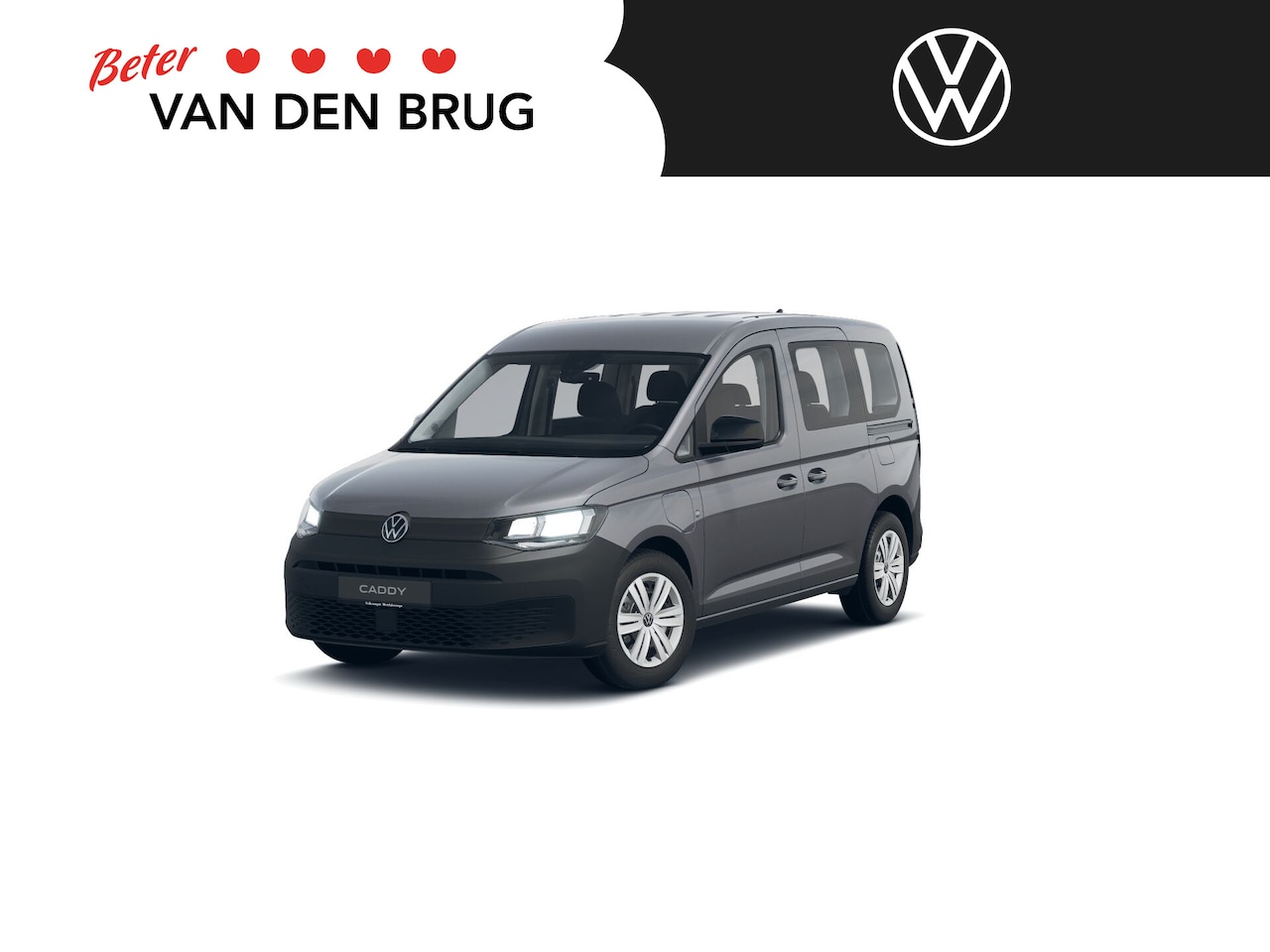 Volkswagen Caddy - Kombi 1.5 TSI 150pk eHybride 5p | Airco | Cruise | PDC | Navigatie | App-Connect | Achterk - AutoWereld.nl