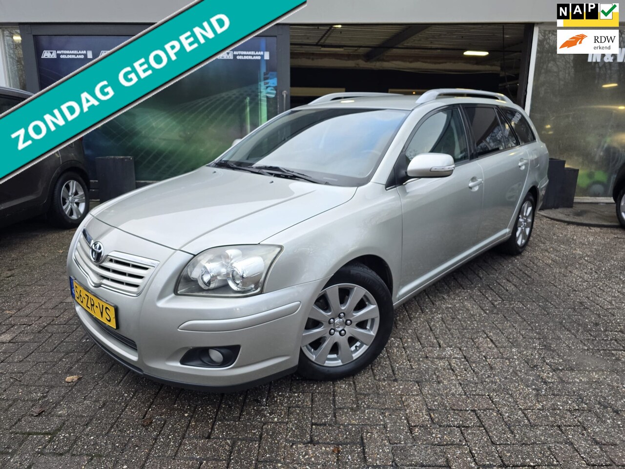 Toyota Avensis Wagon - 1.8 VVTi Luna Business | 2E EIGENAAR | 12MND GARANTIE | AIRCO | NAVI | - AutoWereld.nl