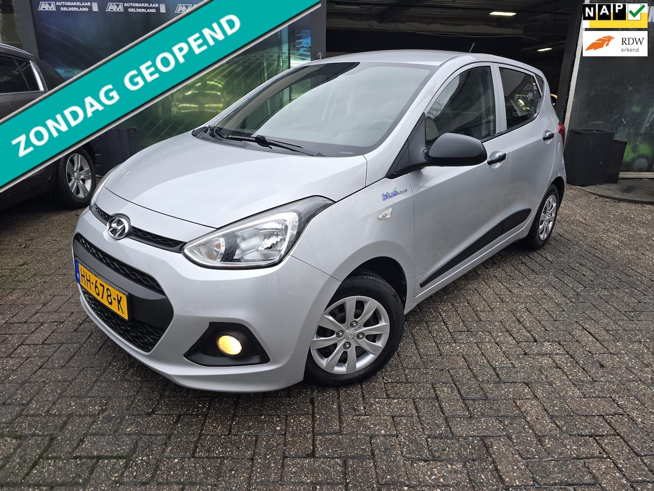 Hyundai i10 - 1.0i i-Motion | 2E EIGENAAR | 12MND GARANTIE | NW APK | AIRCO | - AutoWereld.nl