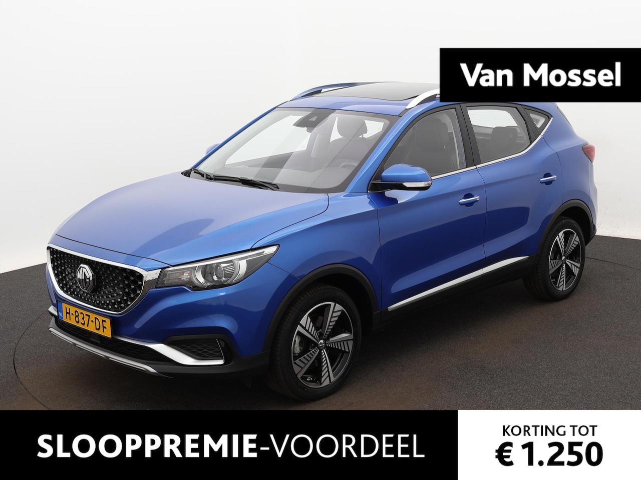 MG ZS - EV Luxury 45 kWh | PANORAMADAK | LEDER | ACHTERUITRIJCAMERA | PARKEERSENSOREN | ADAPTIVE C - AutoWereld.nl