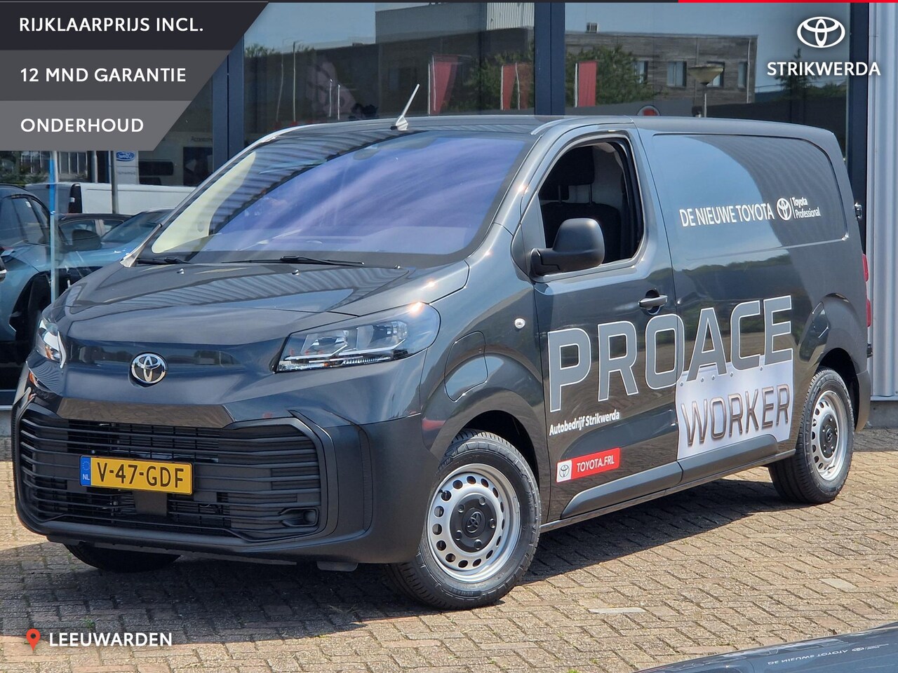 Toyota ProAce - ELECTRIC 75kwh |AC|Cruise.C|TRekh.|ESC+HSC|TPCS|PDC|Carplay|Mtlc. 2024 BELASTINGVOORDEEL - AutoWereld.nl