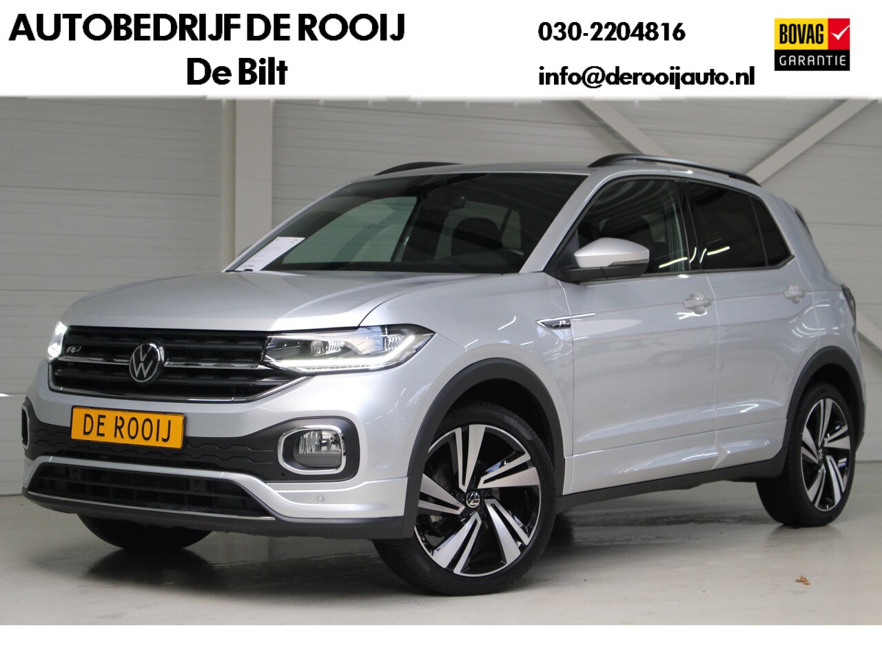 Volkswagen T-Cross - 1.0 TSI R-Line DSG Navigatie | 18" Nevada Velgen | Camera Rear View | Side Assist | Digita - AutoWereld.nl