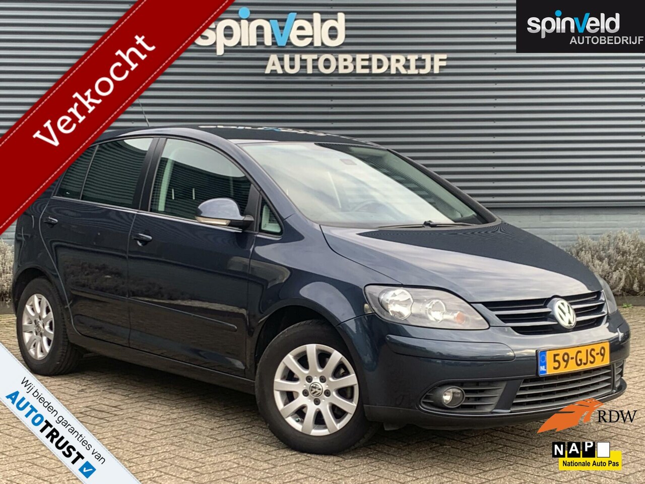 Volkswagen Golf Plus - 1.4 TSI Comfortline BJ`08 NAP NL Climate Cruise Trekhaak - AutoWereld.nl