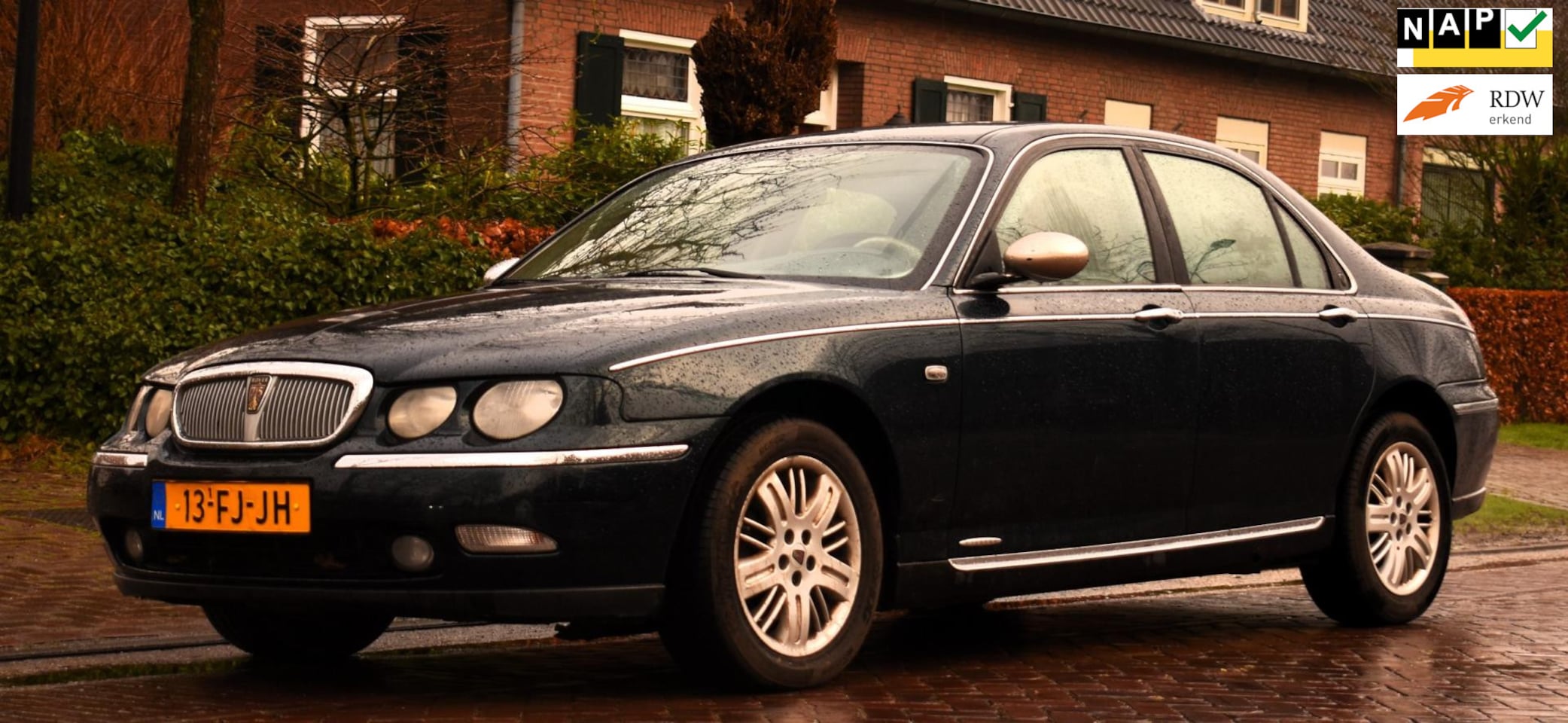 Rover 75 - 2.5 V6 Sterling AUTOMAAT MET CRUISE-CONTROL, LEDEREN BEKLEDING EN MEER! - AutoWereld.nl