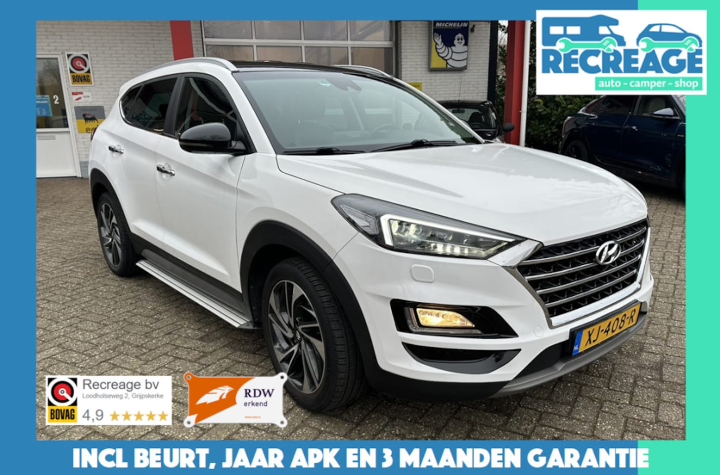 Hyundai Tucson - 1.6 T-GDI Premium 1.6 T-GDI Premium - AutoWereld.nl