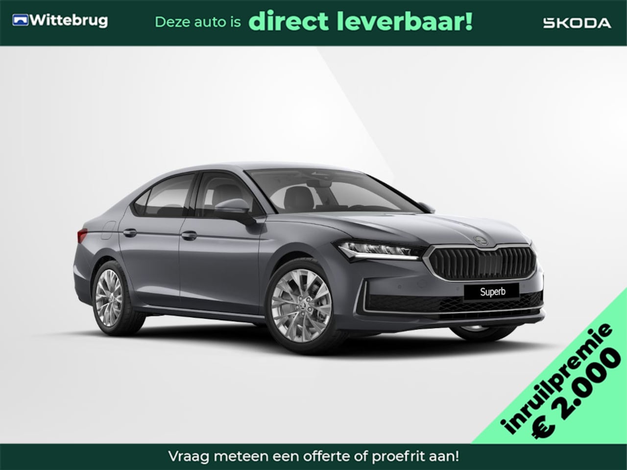 Skoda Superb - 1.5 TSI MHEV First Edition/ Lounge interieur/ Trekhaak wegklapbaar/ 18''inch Lichtmetalen - AutoWereld.nl