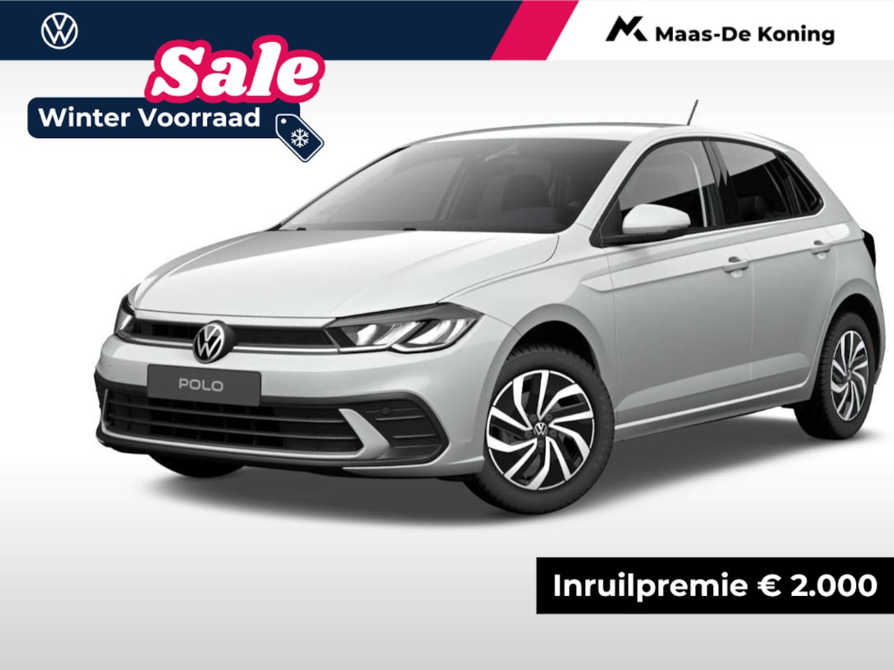 Volkswagen Polo - Life Edition 1.0 TSI 95 pk 7 versn. DSG · Achteruitrijcamera · Parkeersensor achter · Velg - AutoWereld.nl