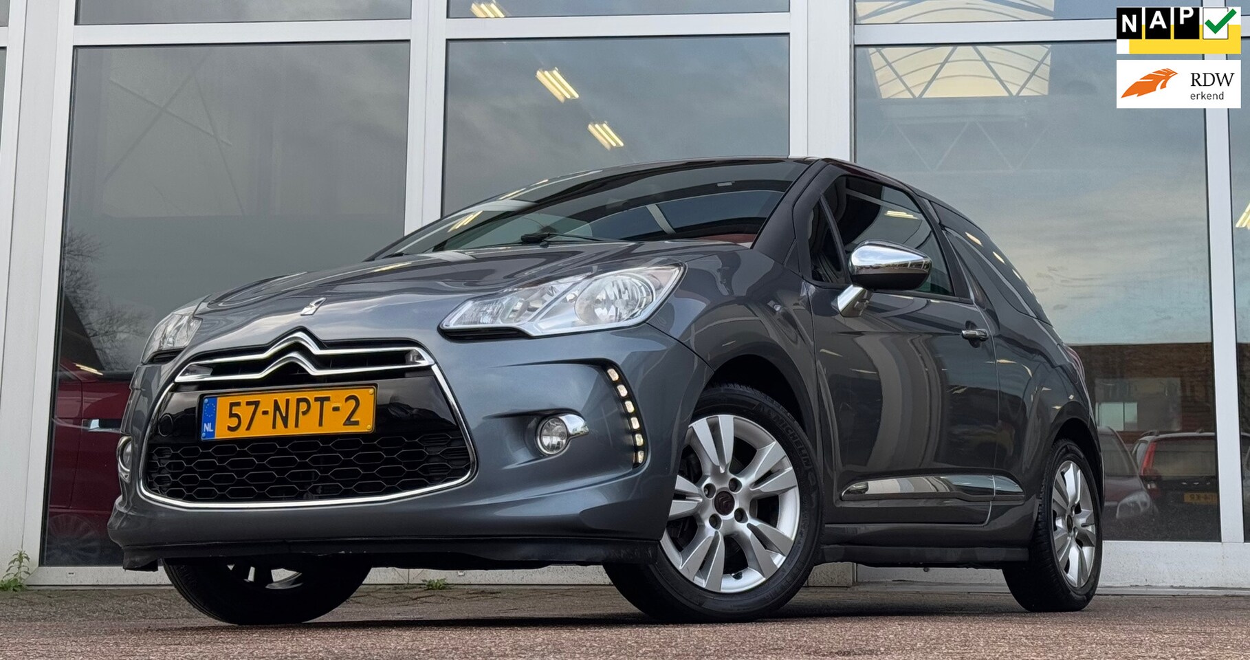 Citroën DS3 - 1.6 VTi So Chic Clima Two-tone Lak 2e Eiegnaar - AutoWereld.nl