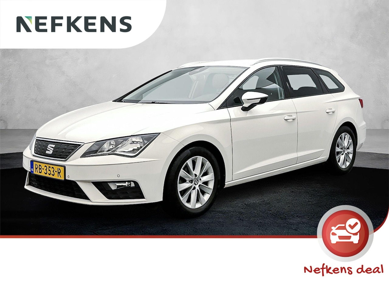 Seat Leon ST - SW Style Intense 116 pk Automaat | Navigatie | Parkeersensoren Voor en Achter | Keyless En - AutoWereld.nl