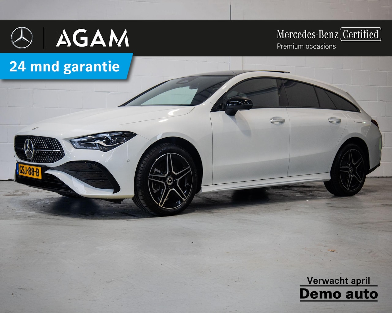 Mercedes-Benz CLA-klasse Shooting Brake - 250 e AMG Line Premium | Panorama dak - AutoWereld.nl