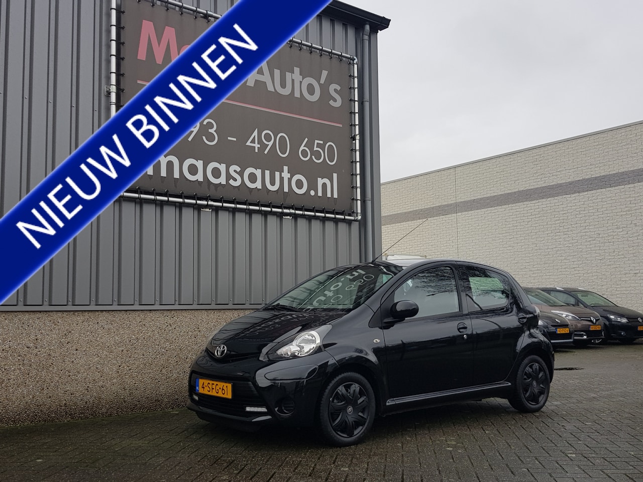 Toyota Aygo - 1.0 VVT-i Aspiration uitvoering 5 deurs airco 1e eigenaar !!!!! - AutoWereld.nl