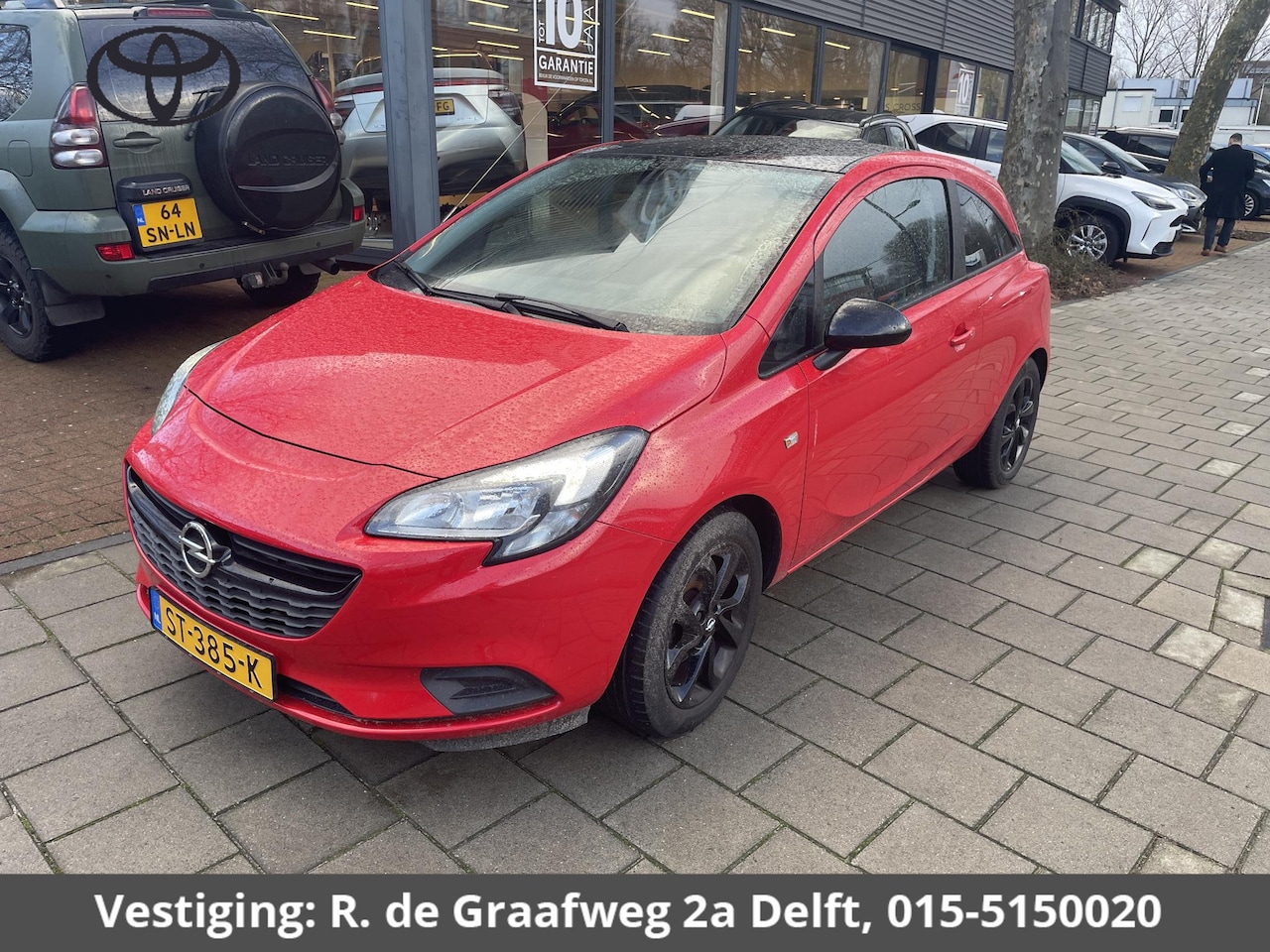 Opel Corsa - 1.4 Black Edition | Navigatie | Trekhaak | Parkeersensoren achter - AutoWereld.nl