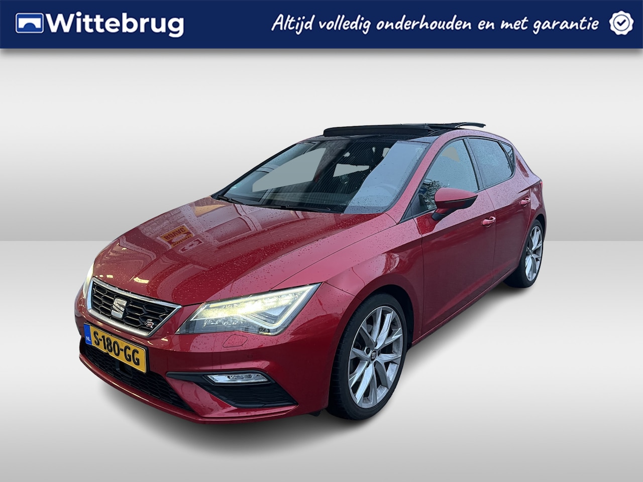 Seat Leon - 1.5 TSI FR Business Intense / PANO/ BEATS AUDIO/ CAMERA/ NAVI/ PARK. SENSOREN/ LED/ STOELV - AutoWereld.nl