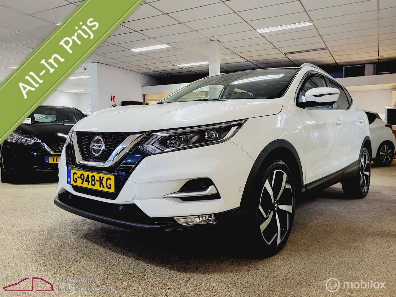 Nissan Qashqai - 1.3 DIG-T Tekna *NL, RIJKLAARPRIJS!* - AutoWereld.nl