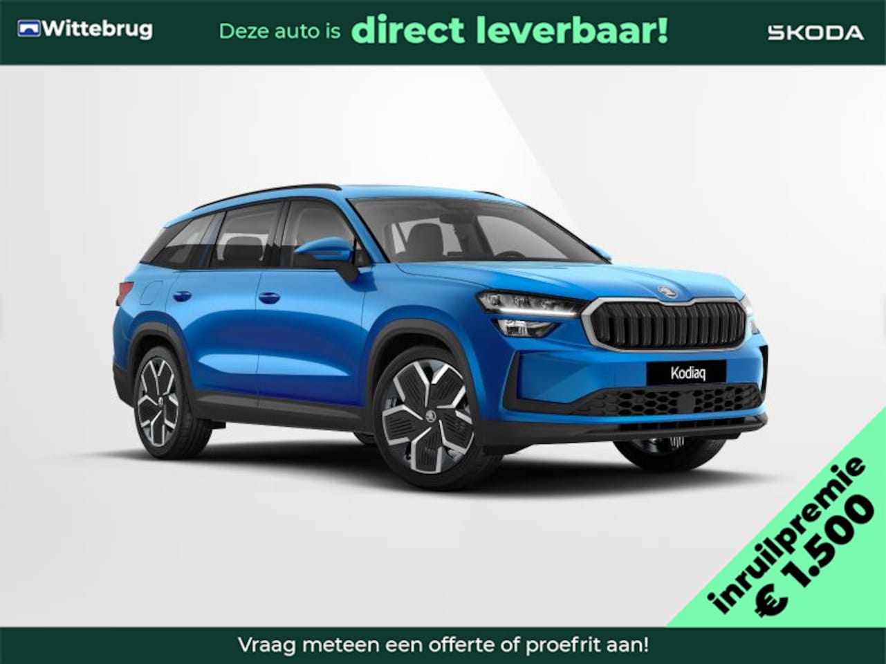 Skoda Kodiaq - 1.5 TSI PHEV Business Edition/ Inruilpremie €1500 Inruilpremie €1500,- / Comfort Pakket / - AutoWereld.nl