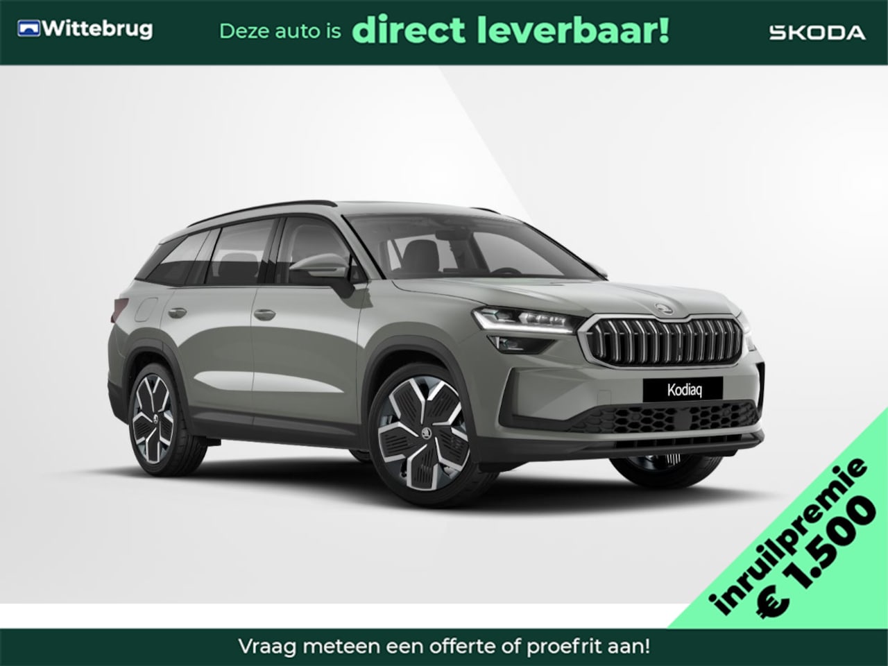 Skoda Kodiaq - 1.5 TSI PHEV Business Edition/Panoramadak/ Light & view/ suite zwart interieur/ 20'inch li - AutoWereld.nl