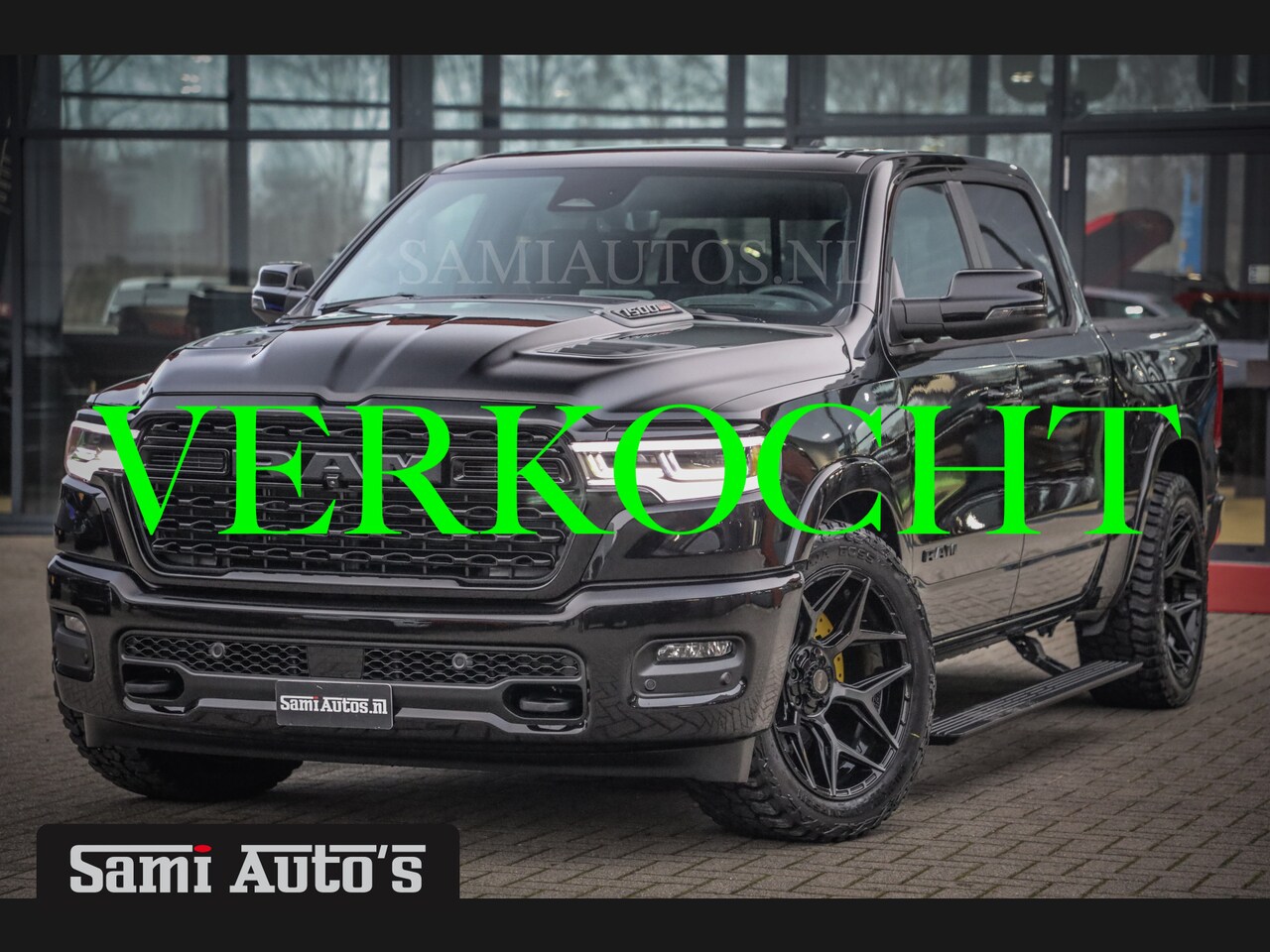 Dodge Ram 1500 - LIMITED NIGHT H.O 540 PK 706 Nm | XB9 | MASSAGE | BOM VOL | CREW CAB | DUBBELE CABINE | GR - AutoWereld.nl