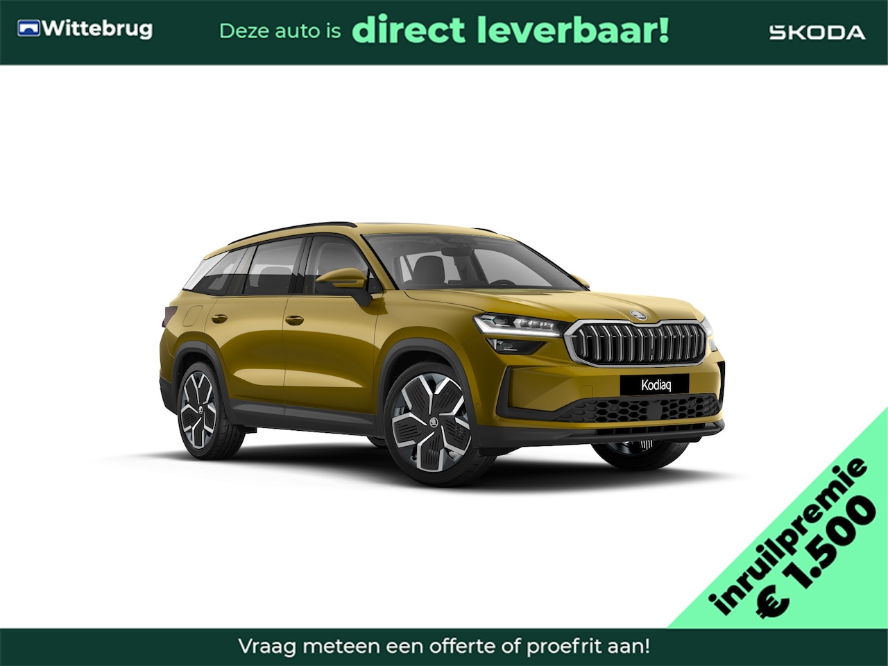 Skoda Kodiaq - 1.5 TSI MHEV Business Edition 7p. Inruilpremie €1500,- / 20 inch Lichtmetalen velgen/ Pano - AutoWereld.nl