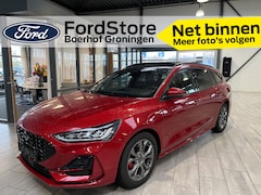 Ford Focus Wagon - EcoBoost 125PK Hybrid ST Line Pano I AGR stoelen I Sync4 I Camera I All season I fabr. gar