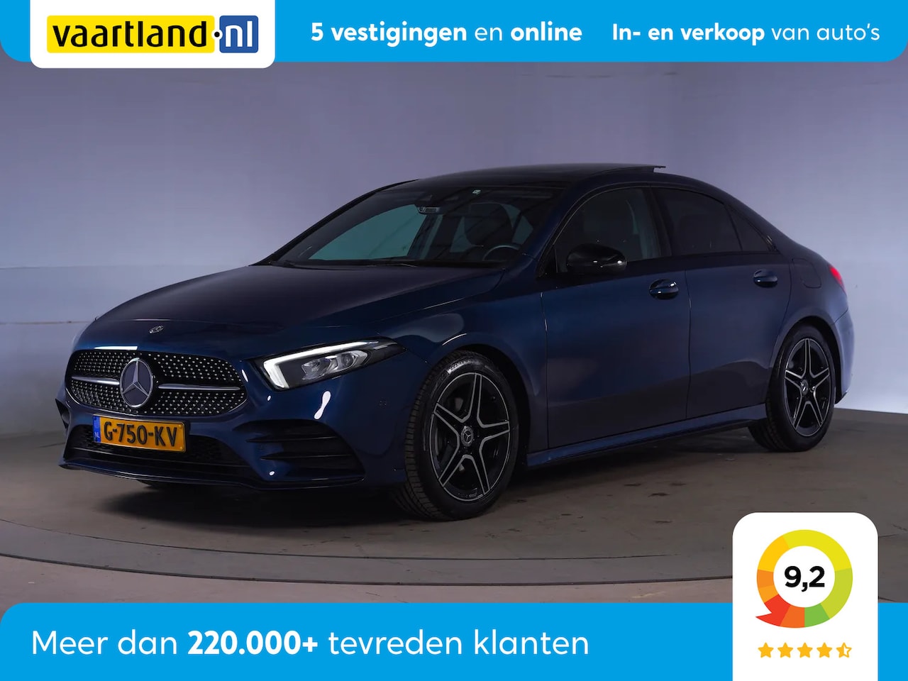 Mercedes-Benz A-klasse - LIMOUSINE 180 AMG Business Solution Aut. [ Panorama Full led Leder/alcantara ] - AutoWereld.nl