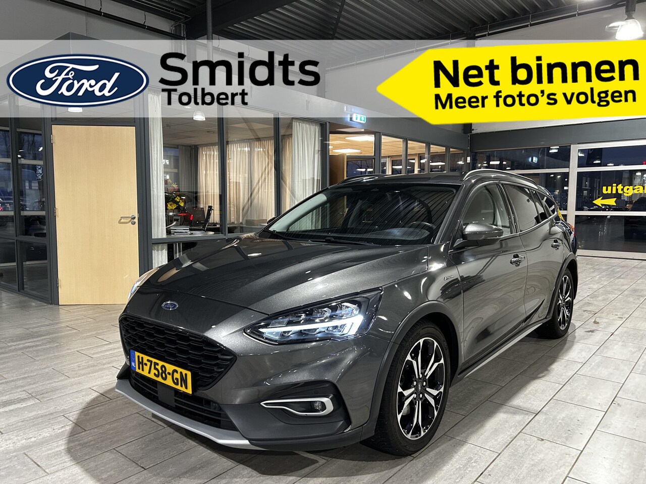 Ford Focus Wagon - 1.5 EcoBoost 150pk Active | Trekhaak | Winter Pack | 1500KG Trekgewicht!! | LED | Half lee - AutoWereld.nl