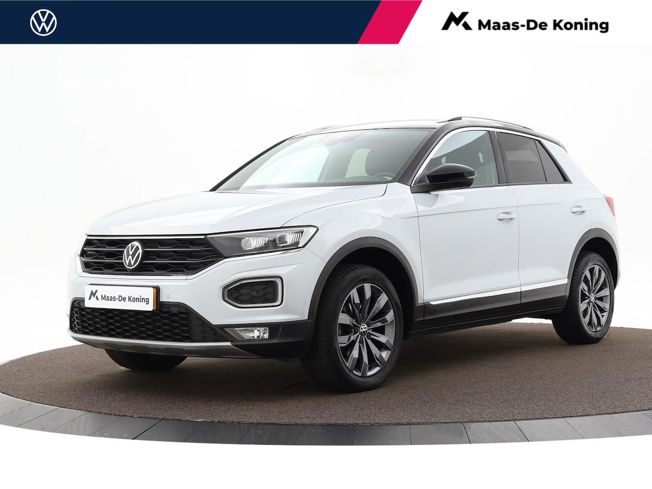 Volkswagen T-Roc - 1.5 Tsi 150pk DSG Sport · ACC · Camera · Elek. Achterklep · App-Connect · Navi · 17'' Inch - AutoWereld.nl