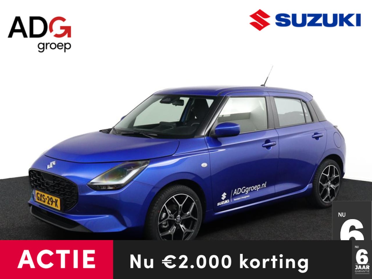 Suzuki Swift - 1.2 Comfort Smart Hybrid | 17 Inch Velgen | Navigatie | Adaptieve Cruise Control | Parkeer - AutoWereld.nl