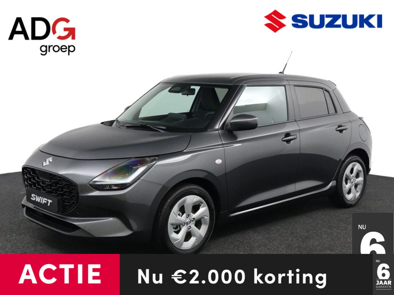 Suzuki Swift - 1.2 Select Smart Hybrid | €2000,- Korting | Nieuwe Auto | Navigatie | Suzuki Safety Sense - AutoWereld.nl