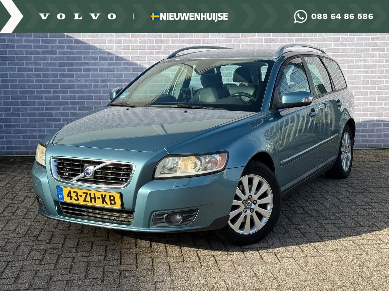 Volvo V50 - 1.8 Edition II | Stoelverwarming | Youngtimer  Trekhaak | Cruise Control | Regensensor | D - AutoWereld.nl