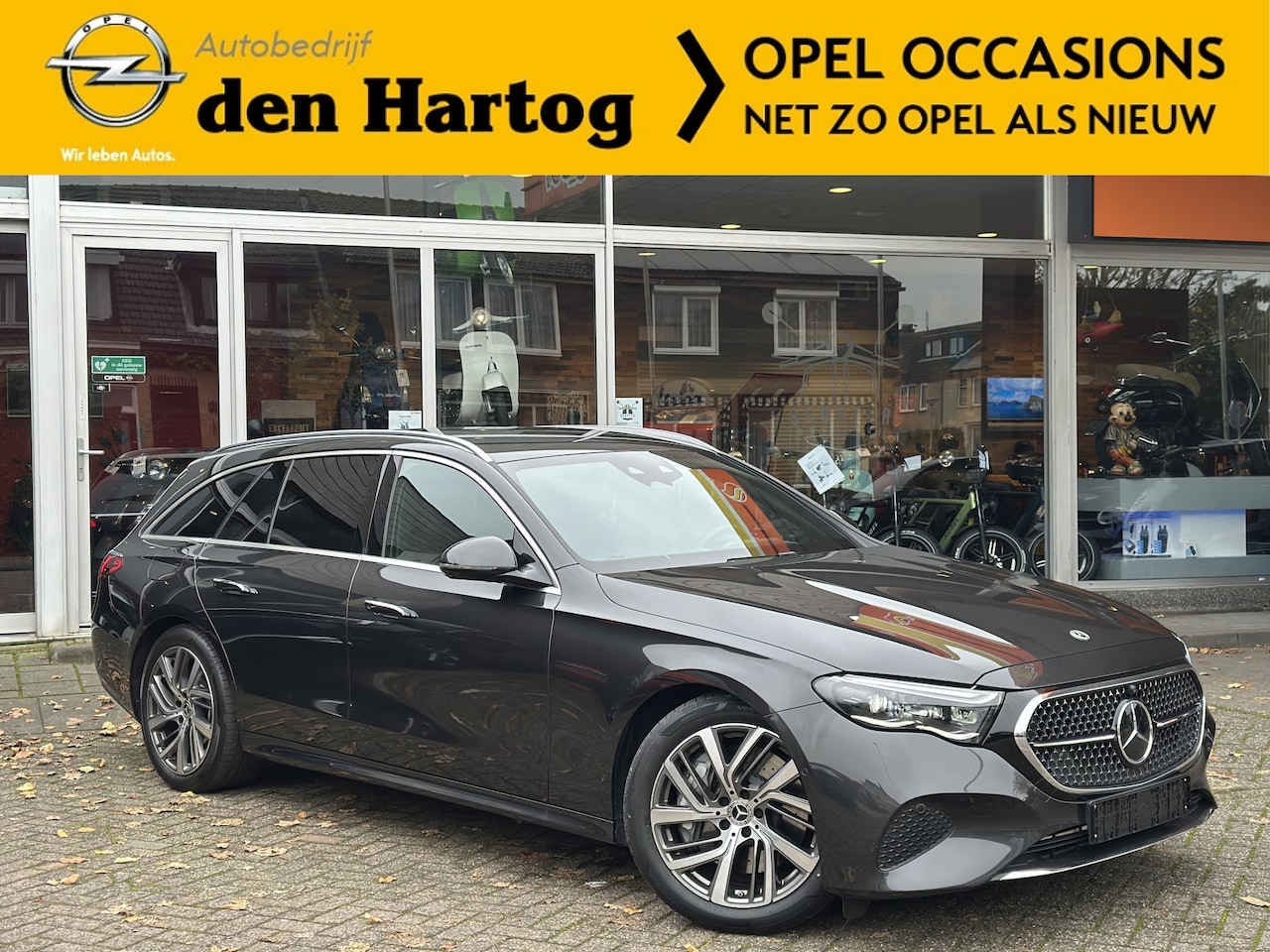 Mercedes-Benz E-klasse Estate - 300 e Luxury Line Superscreen/Burnm4D/Trekhaak/Leder. - AutoWereld.nl