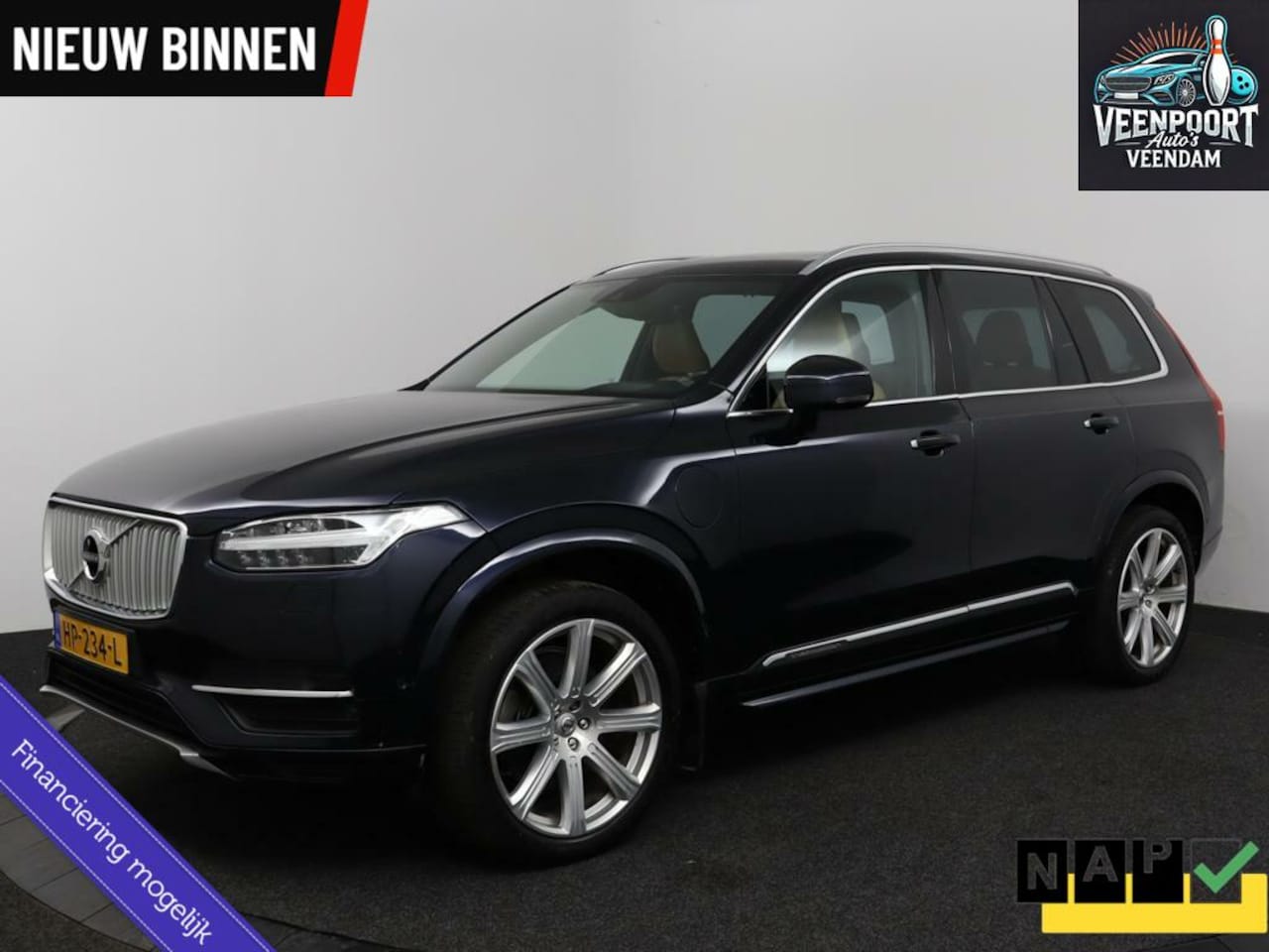 Volvo XC90 - 2.0 T8 Twin LEER PANO AIRCO 7-PERS DEALERONDERH - AutoWereld.nl