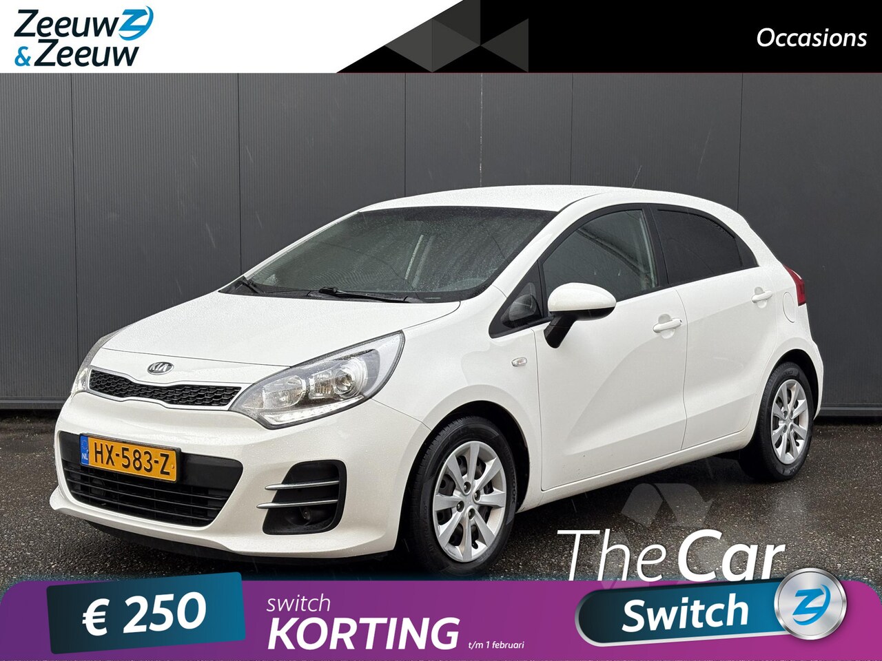 Kia Rio - 1.2 DynamicLine Airco | Cruise control | Dealer onderhouden | Bovag garantie | NAP - AutoWereld.nl