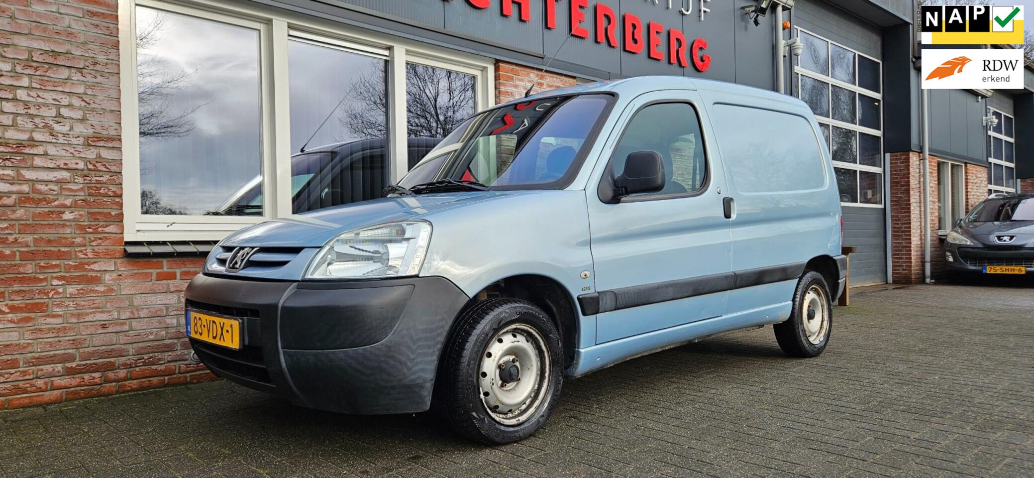 Peugeot Partner - 170C 1.6 HDI 500 Trekhaak! Airco! Schuifdeur! Nette Staat! Nieuwe Apk! - AutoWereld.nl