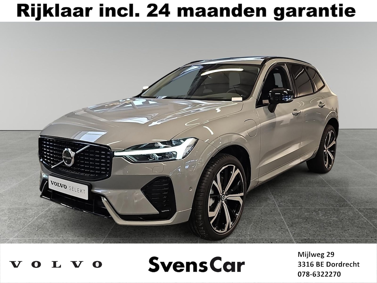 Volvo XC60 - 2.0 T6 Plug-in hybrid AWD Ultra Dark Volvo XC60 2.0 Recharge T6 AWD Ultra Dark Luchtvering - AutoWereld.nl