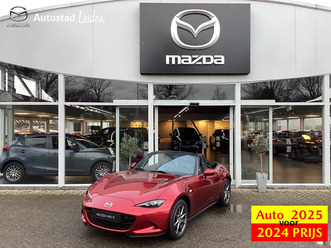 Mazda MX-5 - 1.5 SkyActiv-G 132 Exclusive-Line **AUTO 2025 - BPM 2024** - AutoWereld.nl