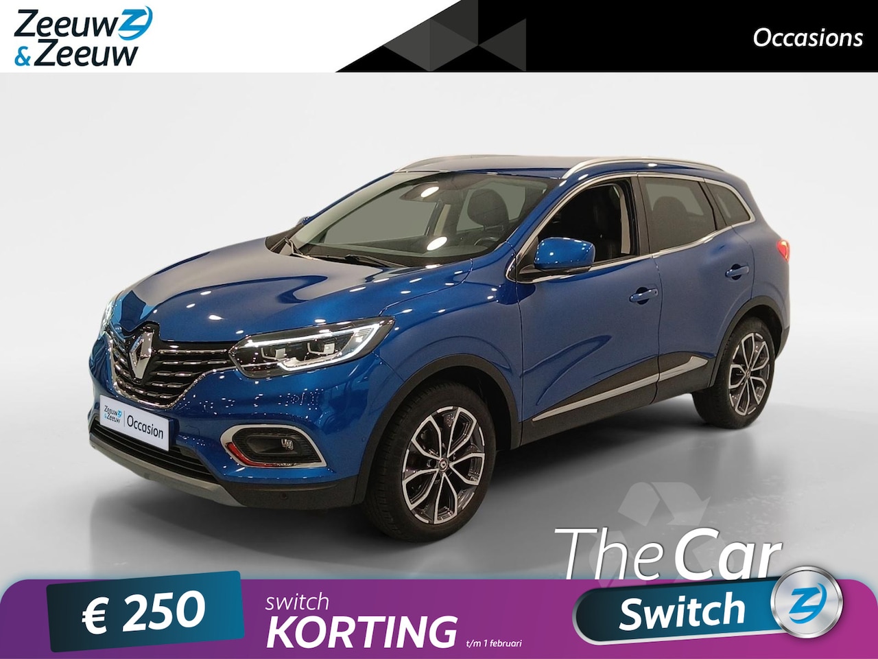 Renault Kadjar - 1.3 TCe Intens *Navigatie+Camera*Climate*Parc Assist*LM.Velgen*ETC.. - AutoWereld.nl