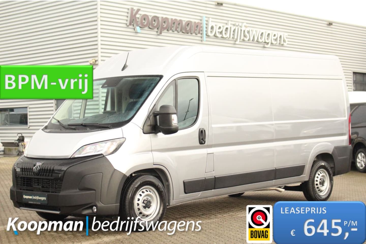 Peugeot Boxer - 2.2BlueHDi 180pk S&S L3H2 3.5t | Automaat | Carplay/Android | Camera | Cruise | Lease 645, - AutoWereld.nl