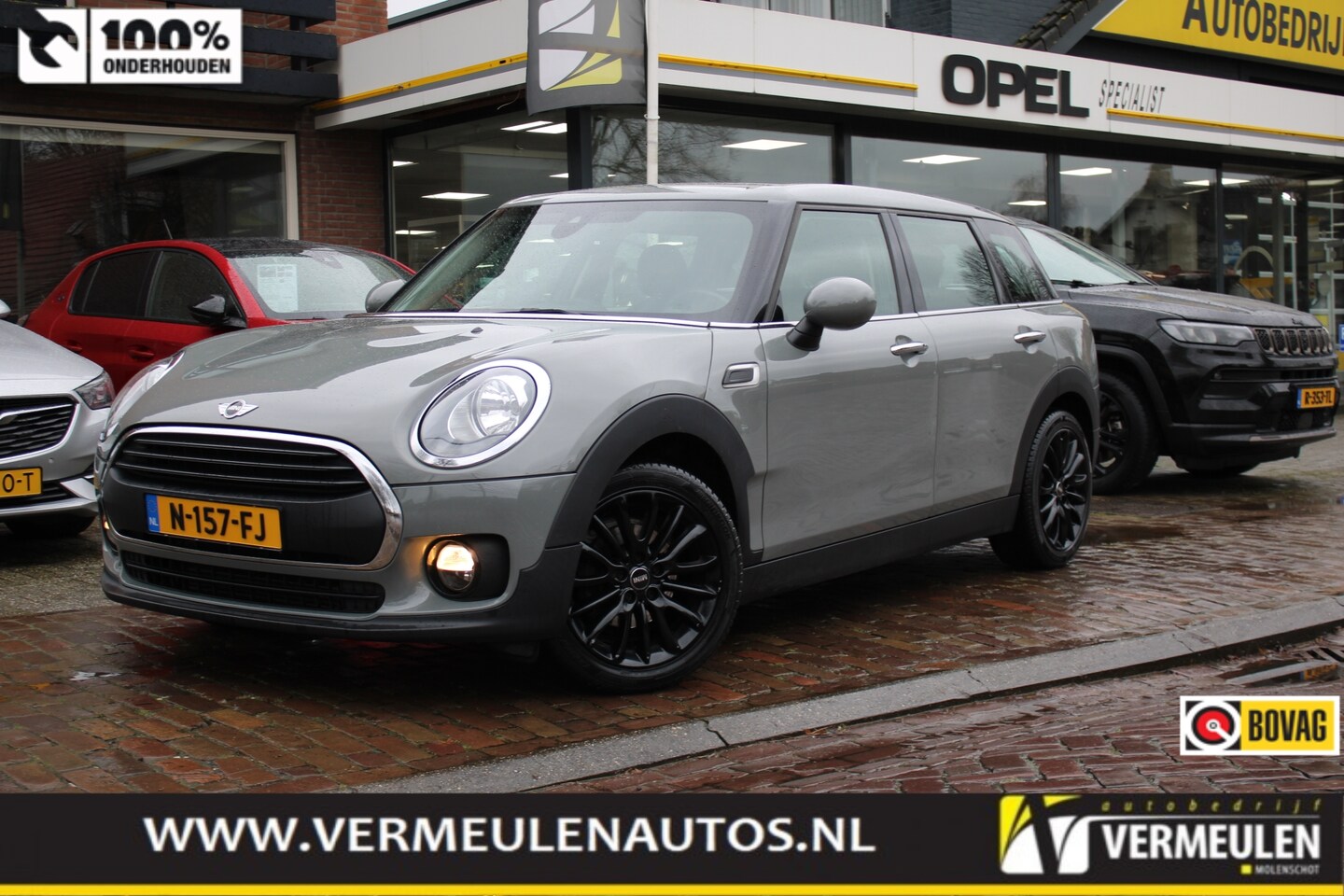 MINI Clubman - 1.5 102PK One Business Line Automaat + 17"/ Clima/ Cruise/ Camera/ Stoelverwarming - AutoWereld.nl