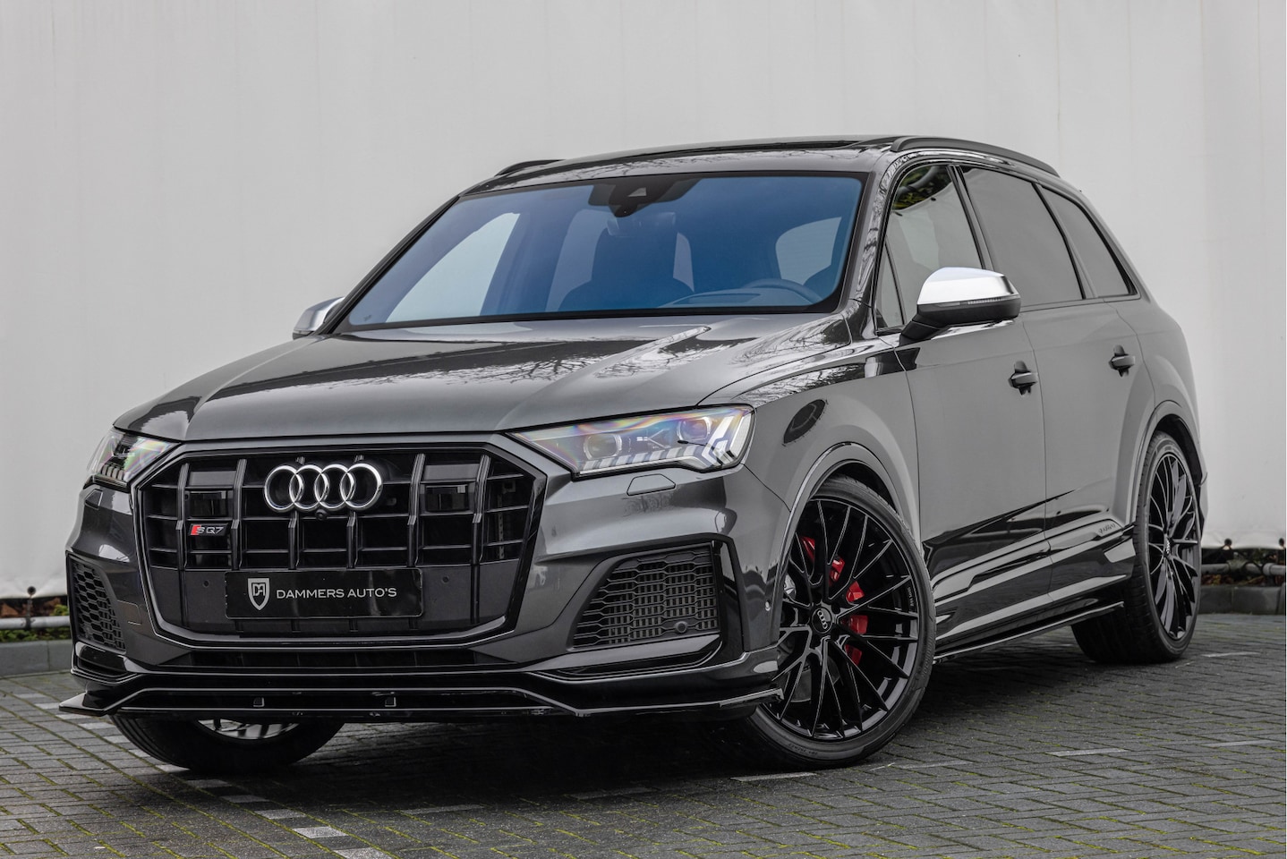 Audi SQ7 - 4.0 TFSI 507pk Quattro Pano S-stoelen 4-wielsturing B&O Trekhaak Advanced onderstel HuD - AutoWereld.nl