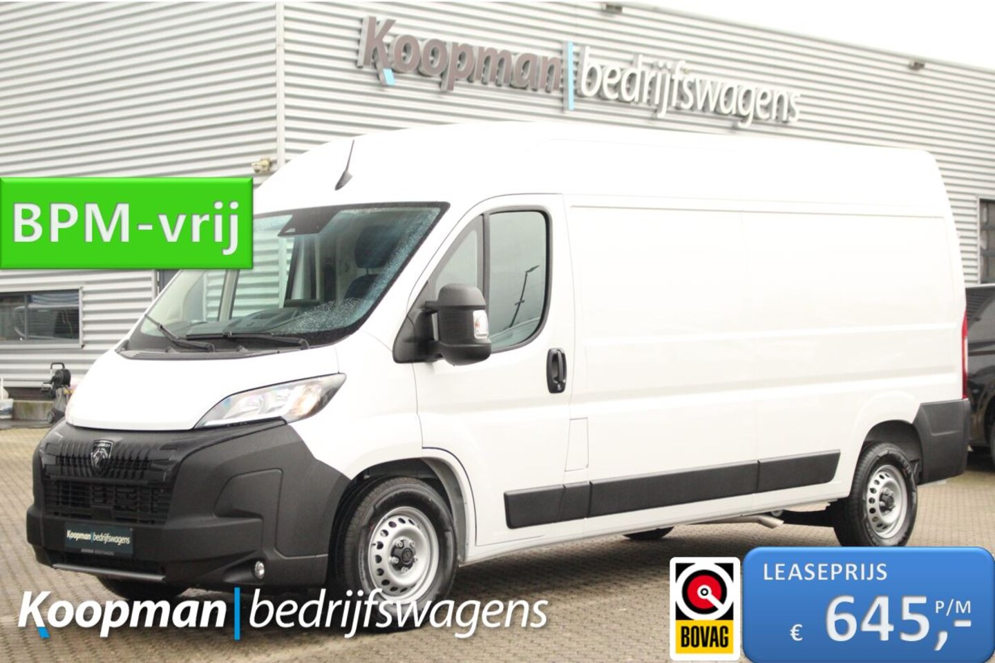 Peugeot Boxer - 2.2BlueHDi 180pk S&S L3H2 3.5t | Automaat | Carplay/Android | Camera | Cruise | Lease 645, - AutoWereld.nl