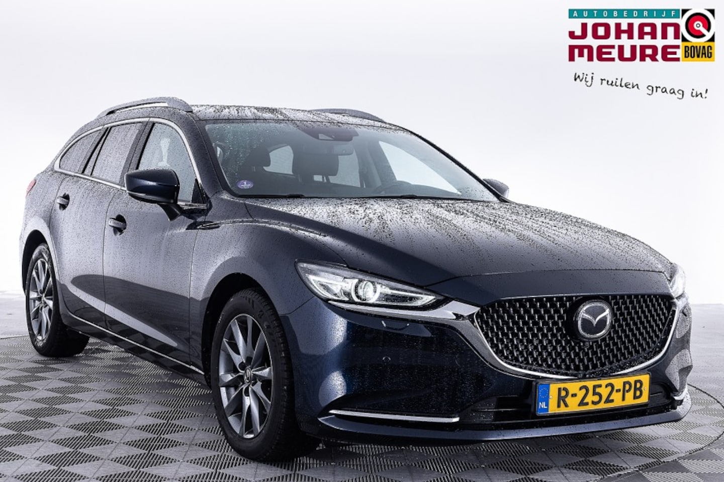 Mazda 6 Sportbreak - 2.0 SkyActiv-G 165 Business Automaat | LEDER | Full LED ✅ 1e Eigenaar . - AutoWereld.nl