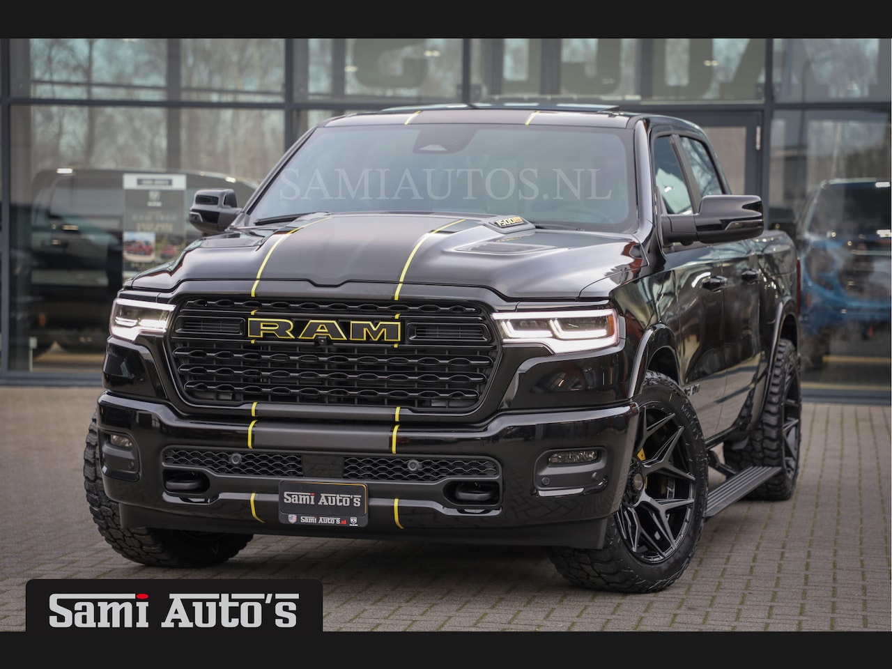 Dodge Ram 1500 - DE MEEST LUXUEUZE PICK UP LIMITED NIGHT HIGH OUTPUT H.O 540PK 706 Nm 2025 | XB9 | MASSAGE - AutoWereld.nl