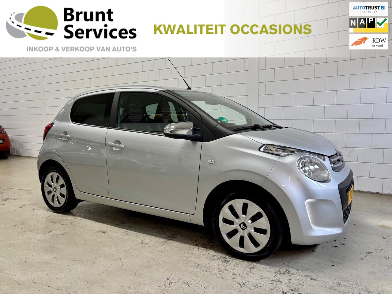 Citroën C1 - 1.0 VTi Feel Sport Bj.20|Camara|Carplay|Donkerglas|Onderhouden !! - AutoWereld.nl