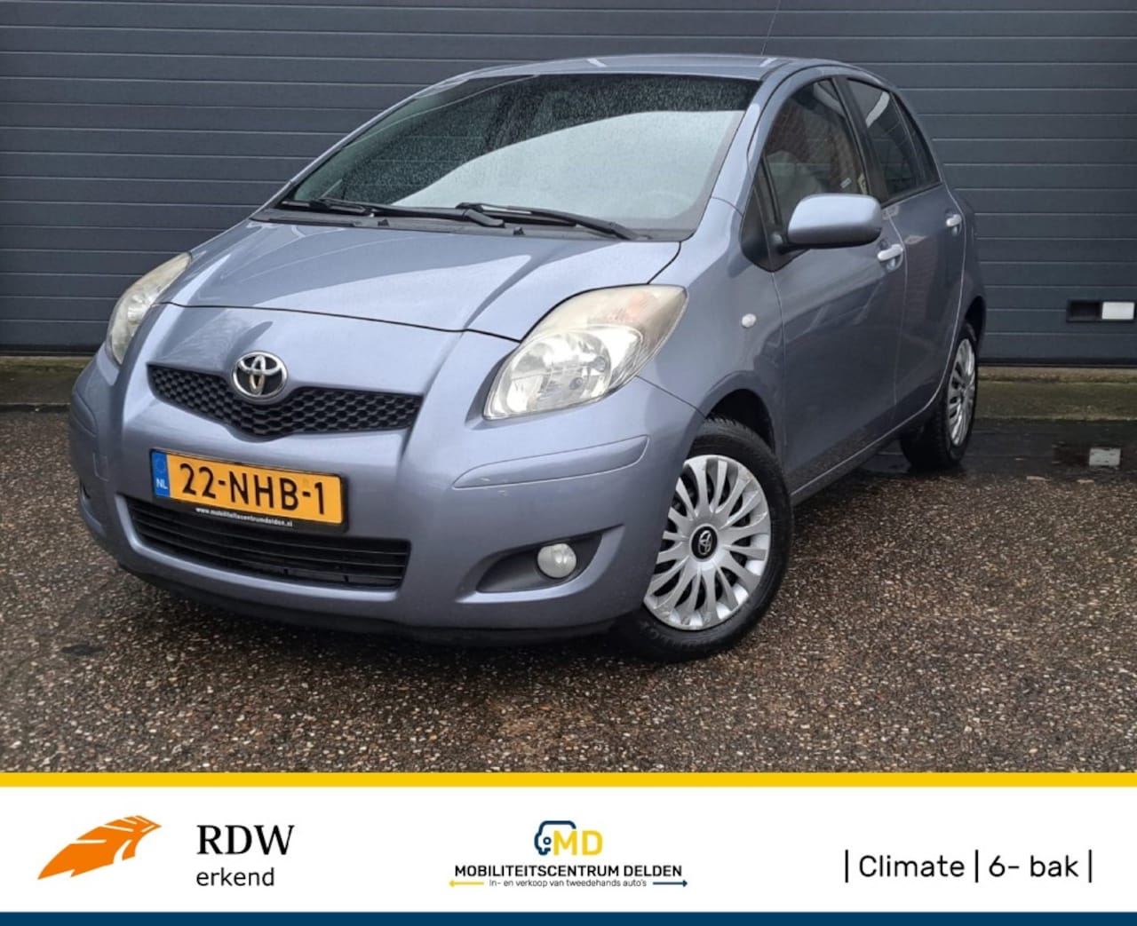 Toyota Yaris - 1.3 VVTI ASPIRATION / Facelift / Climate / 6- Bak / AUX / - AutoWereld.nl