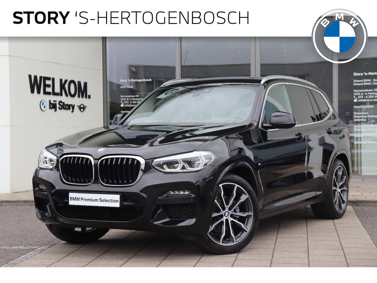 BMW X3 - xDrive20i High Executive M Sport Automaat / Sportstoelen / Adaptieve LED / Head-Up / Comfo - AutoWereld.nl